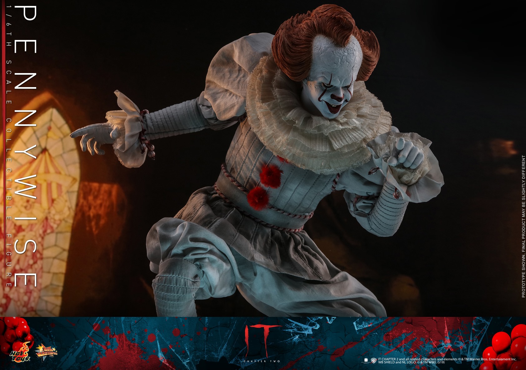 Hot Toys MMS555 IT: Chapter Two 1/6 Pennywise