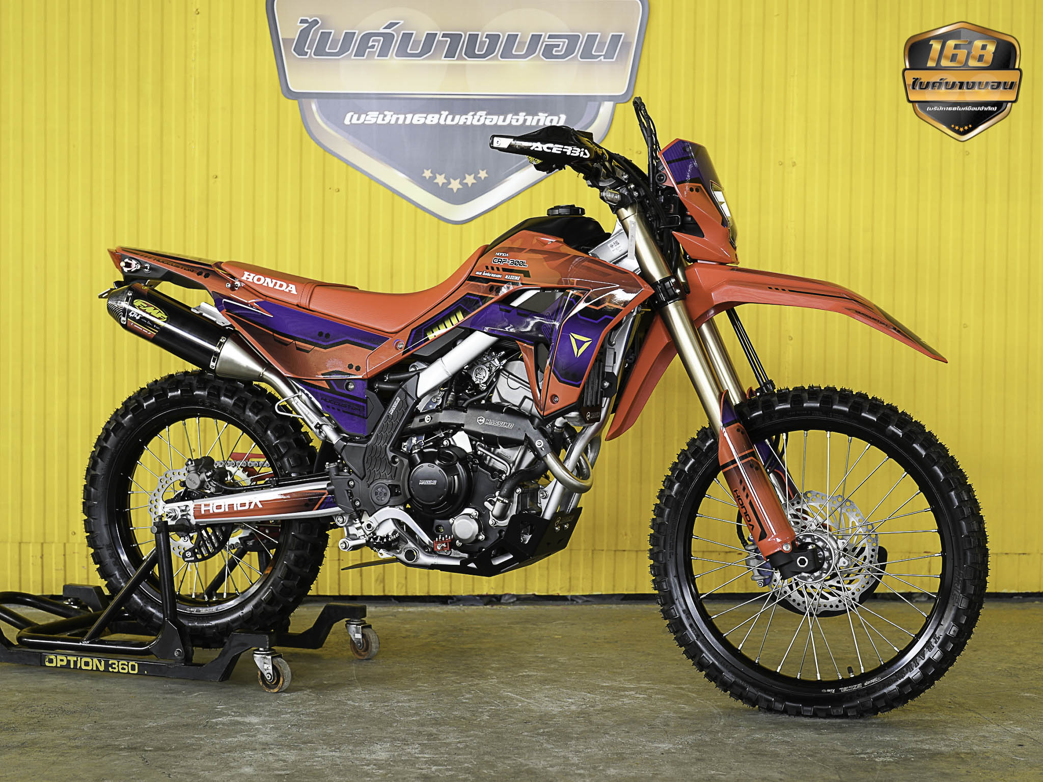 NEW Honda CRF300 L 2025 (รถป้ายเเดงเเต่งให้ครบ สด-ผ่อน )