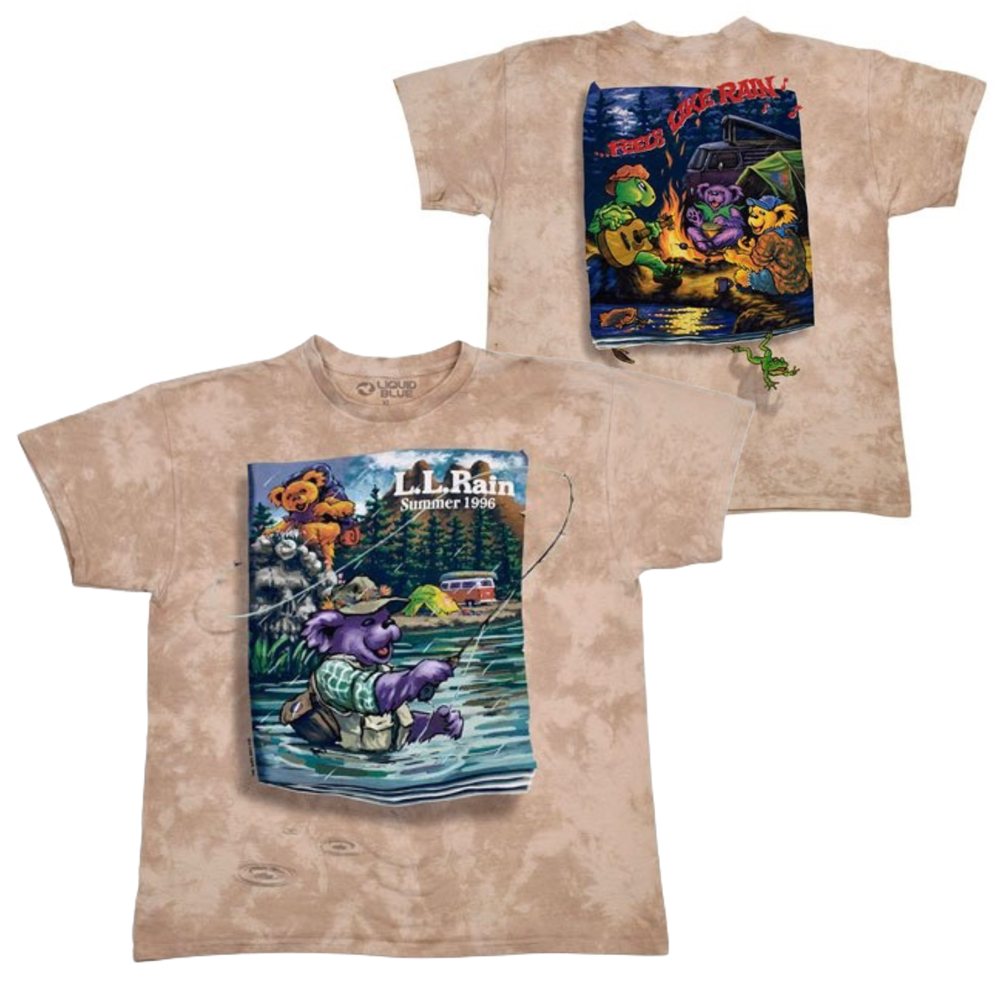 🇺🇸[PREORDER] เสื้อวง GRATEFUL DEAD T-SHIRT รวมลายสุดฮิต ลิขสิทธิ์แท้ LIQUID BLUE จาก USA