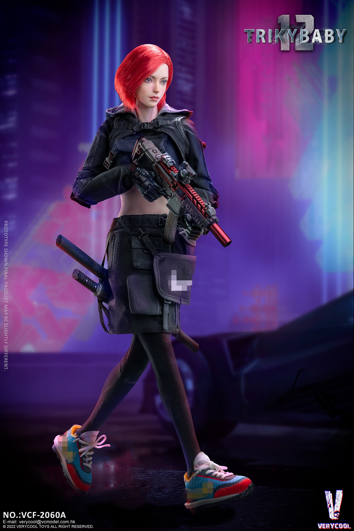 VERYCOOL VCF-2060A 1/6 TRICKYBABY 12 - Rainbow (Standard Edition)