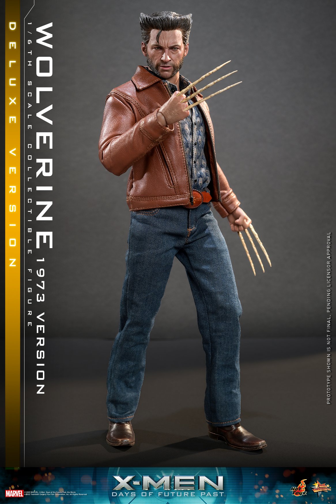 Hot Toys MMS660B 1/6 X-Men: Days of Future Past - Wolverine 1973 Version (Deluxe Version) [Special Edition Bonus]