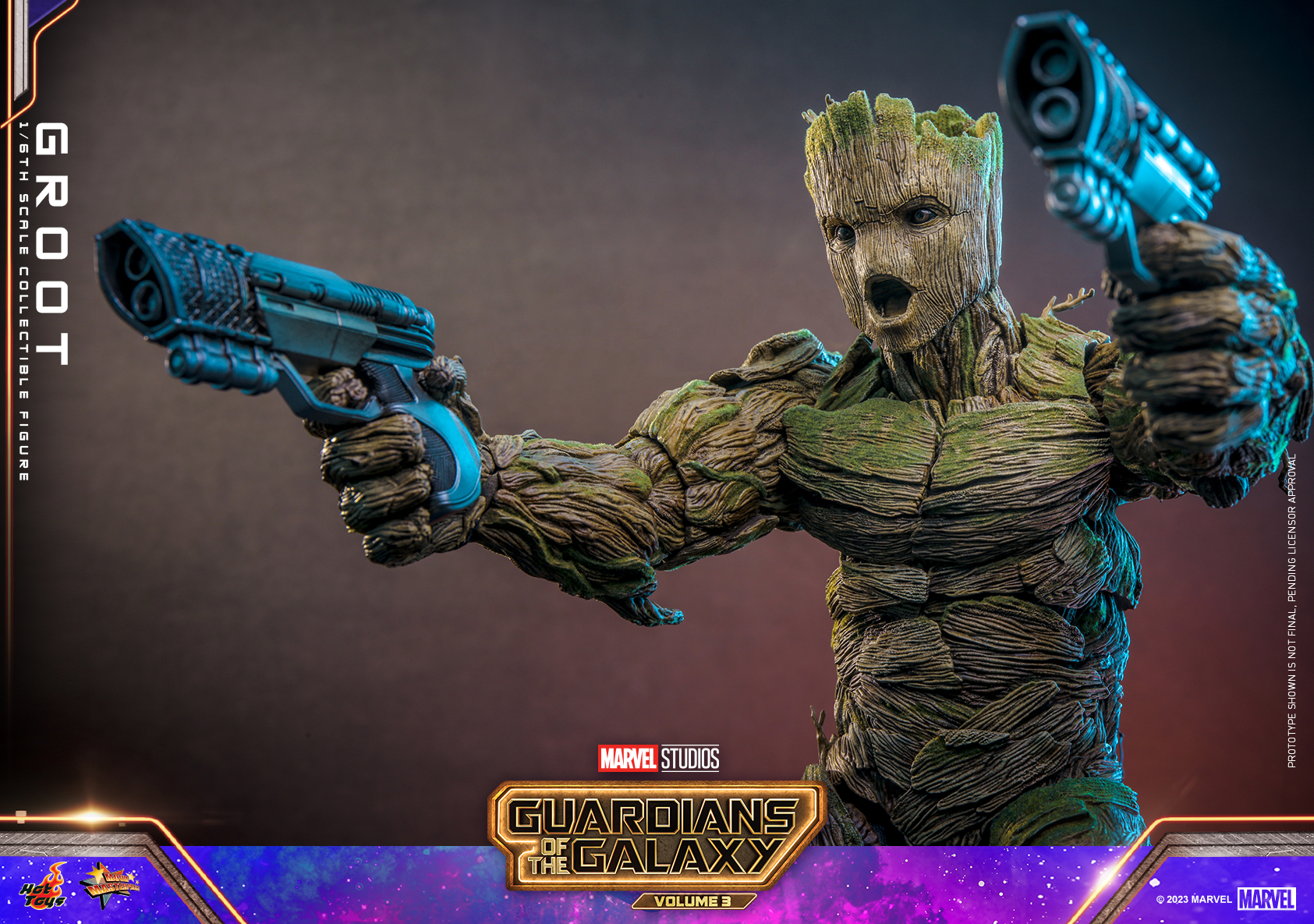 Hot Toys MMS706 1/6 Guardians of the Galaxy Vol. 3 - Groot