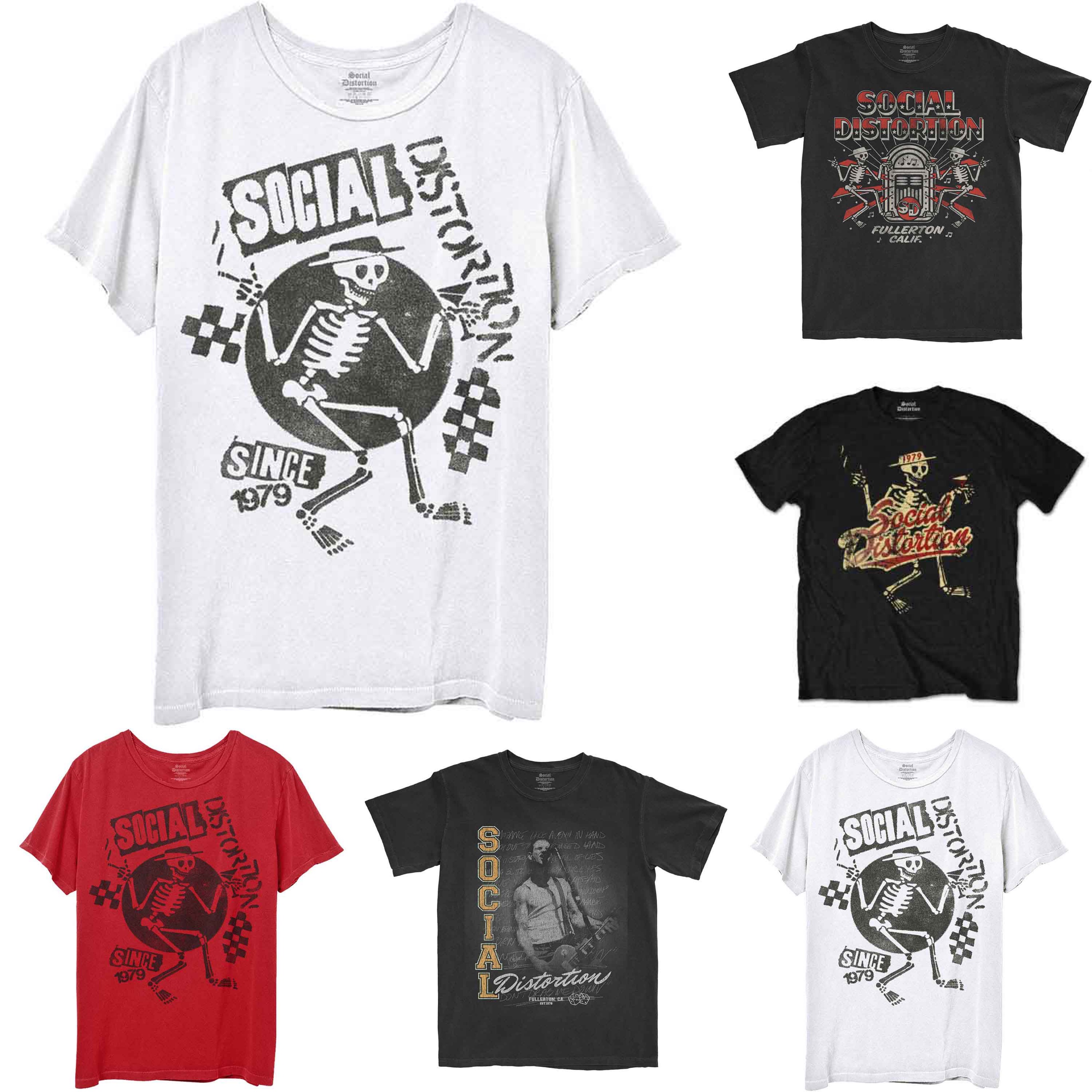 [PREORDER] เสื้อวง SOCIAL DISTORTION T-SHIRT ลิขสิทธิ์แท้ UK รวมลายสุดฮิต