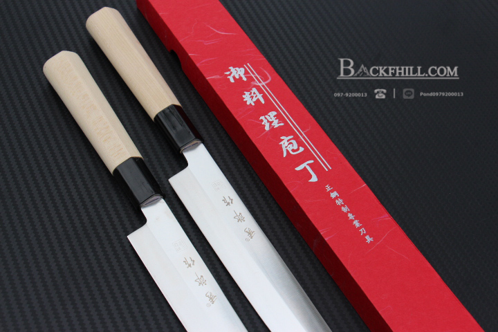 มีดเชฟญี่ปุ่น Yanagiba ขนาด 17 นิ้ว สำหรับแล่เนื้อปลา