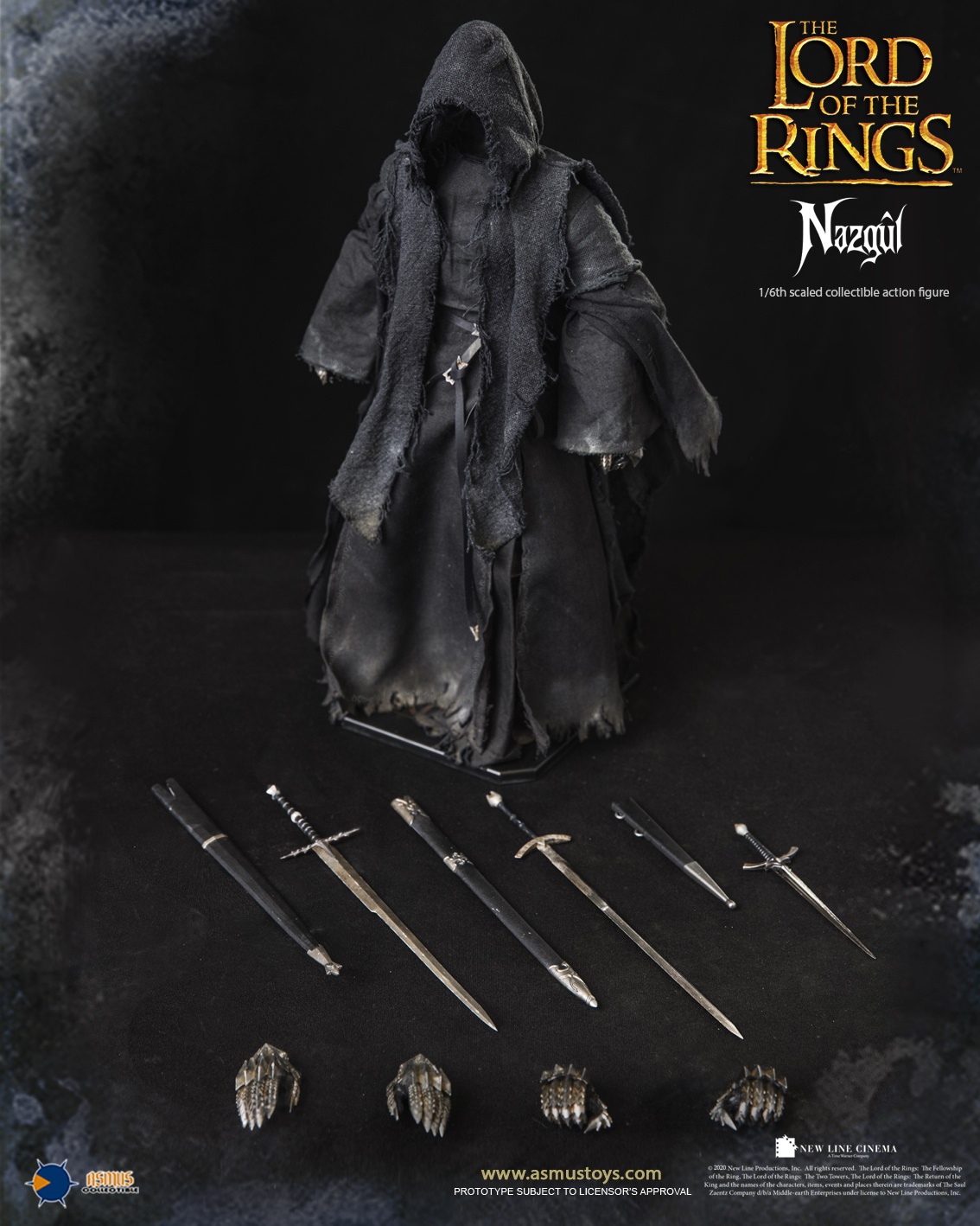Asmus Toys LOTR005V2 1/6 The Lord of The Rings - Nazgûl