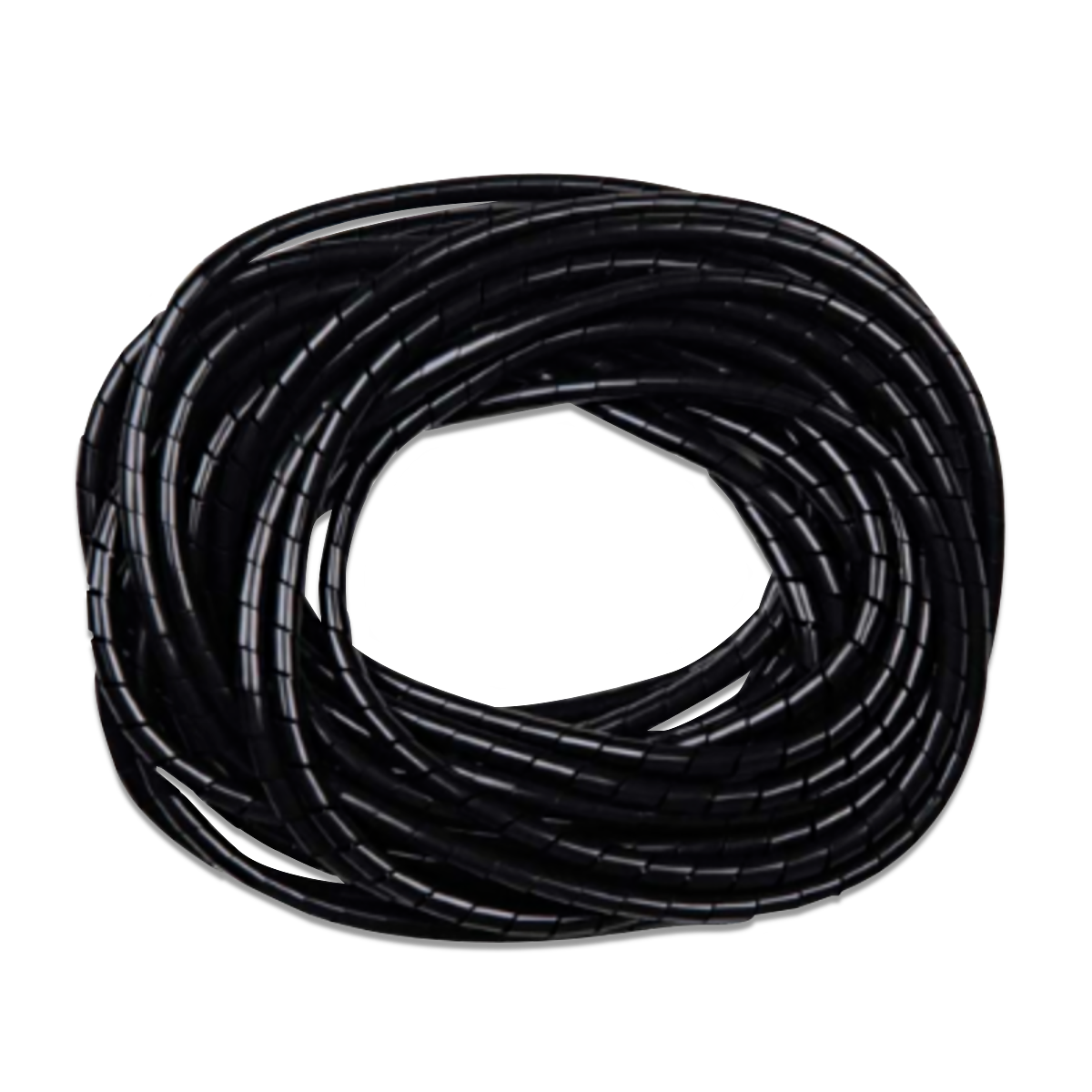 SWB-06B ไส้ไก่ (พันรวมสาย) สีดำ ขนาด 6 มม. ยาว10 เมตร/ถุง (1ชิ้น /50 ชิ้นกล่อง )