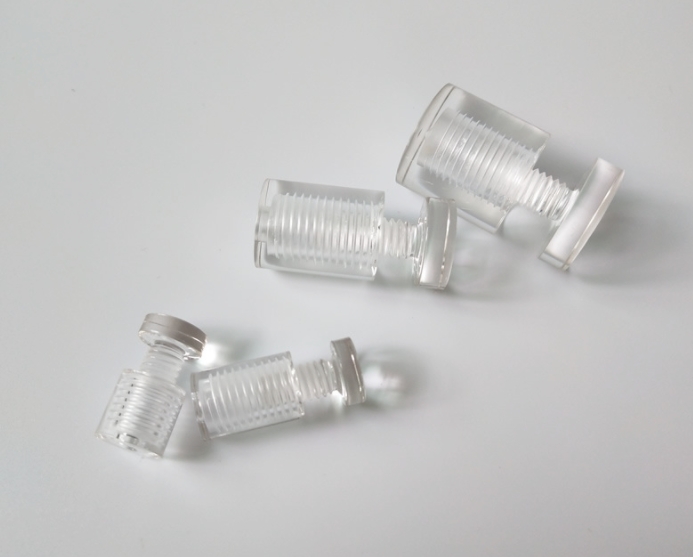 หมุดลอยอะคริลิคใส ยึดกรอบภาพ หมุดยึดกระจก ขนาด 19*25 mm. (สั่งขั้นต่ำ 4 อัน)