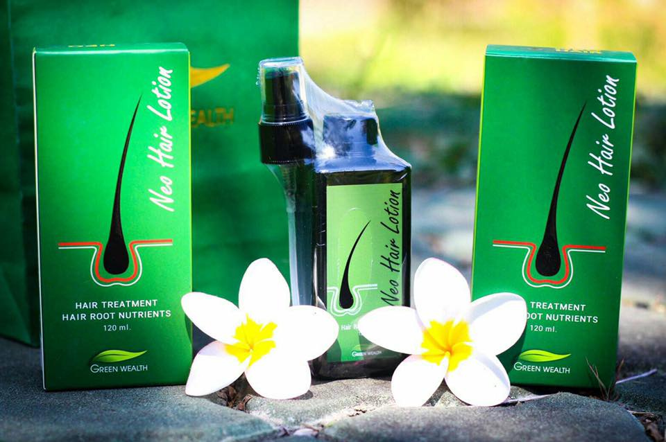 NEO HAIR LOTION ยาปลูกผม แก้ผมบาง ผมน้อย จากสมุนไพร 100%