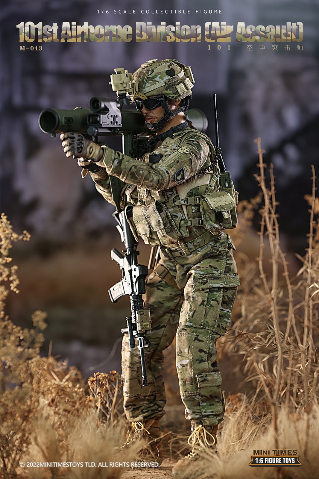 MINI TIME MT-M043 1/6 101st Airborne Division Air (Assault)