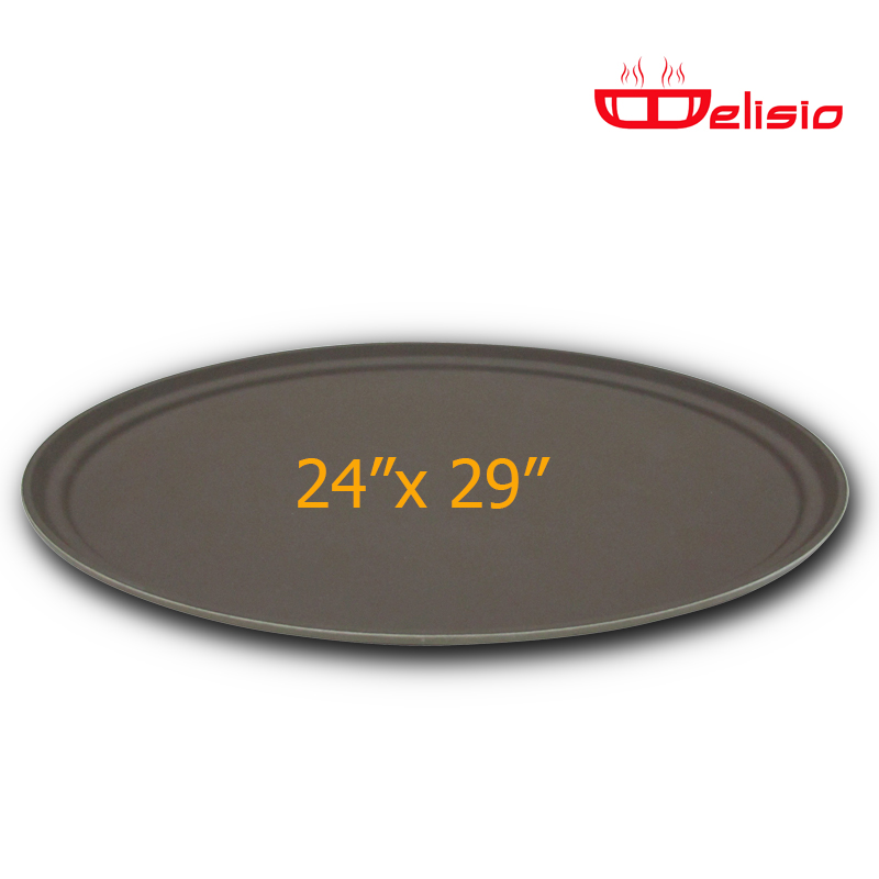 ถาดเสิร์ฟไฟเบอร์ วงรี Delisio 24x29 นิ้ว 1603-069