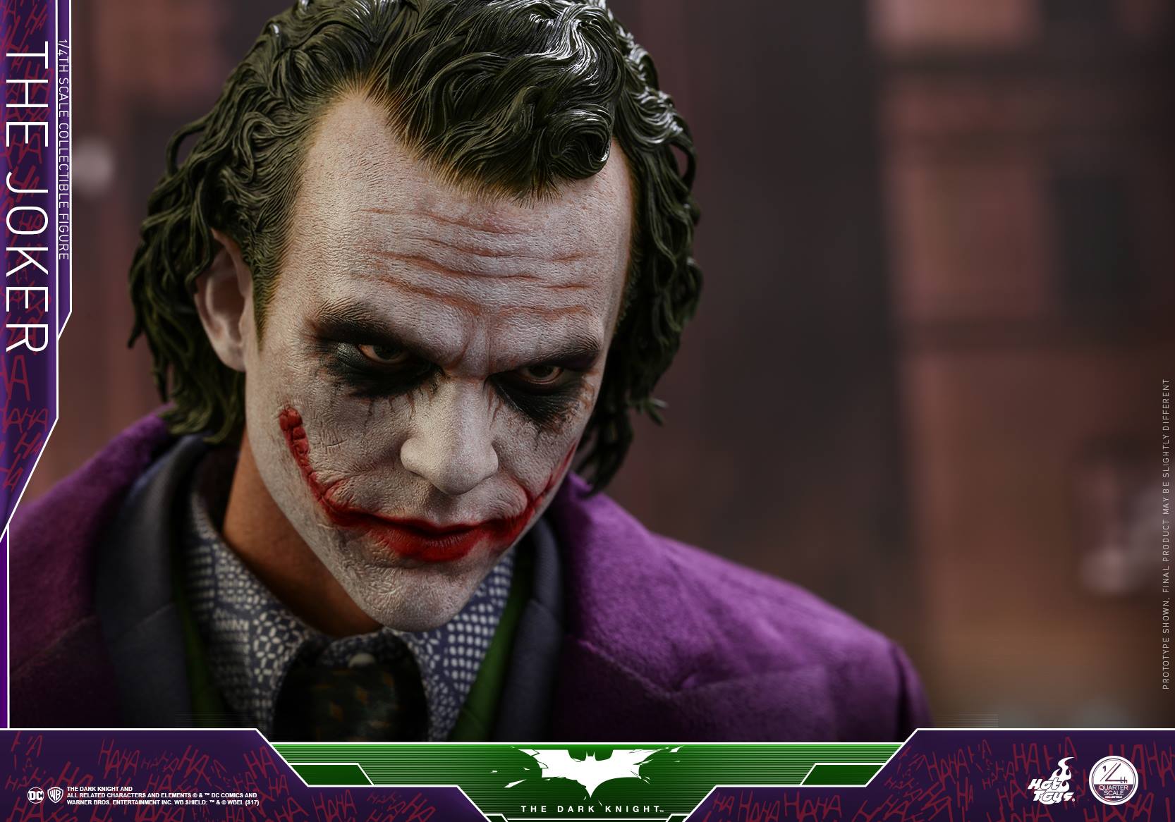 Hot Toys QS010 THE DARK KNIGHT 1/4 THE JOKER