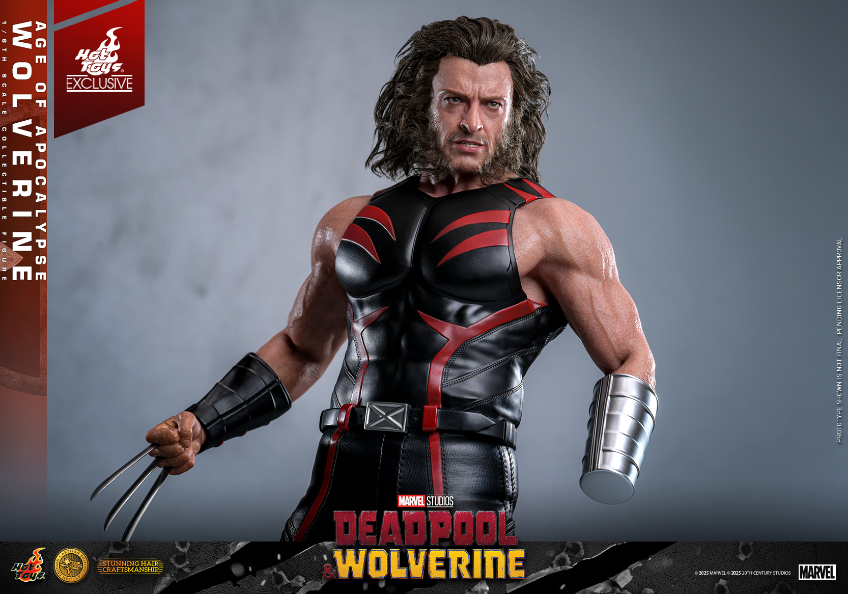 Hot Toys MMS819AE Deadpool & Wolverine - Age of Apocalypse Wolverine (Artisan Edition) [Hot Toys Exclusive]