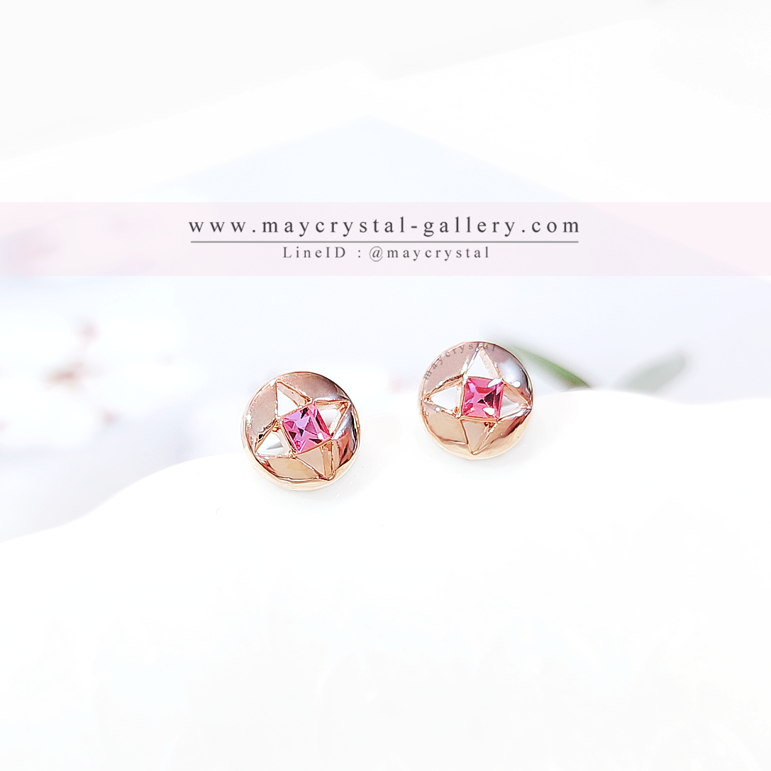 ต่างหูคริสตัลจากยุโรป (Embellished with Crystals from Austria)