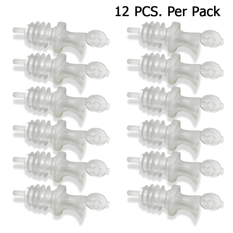 จุกรินเหล้า ที่รินเหล้า พัวเรอร์ 12 ชิ้น ต่อแพ๊ค