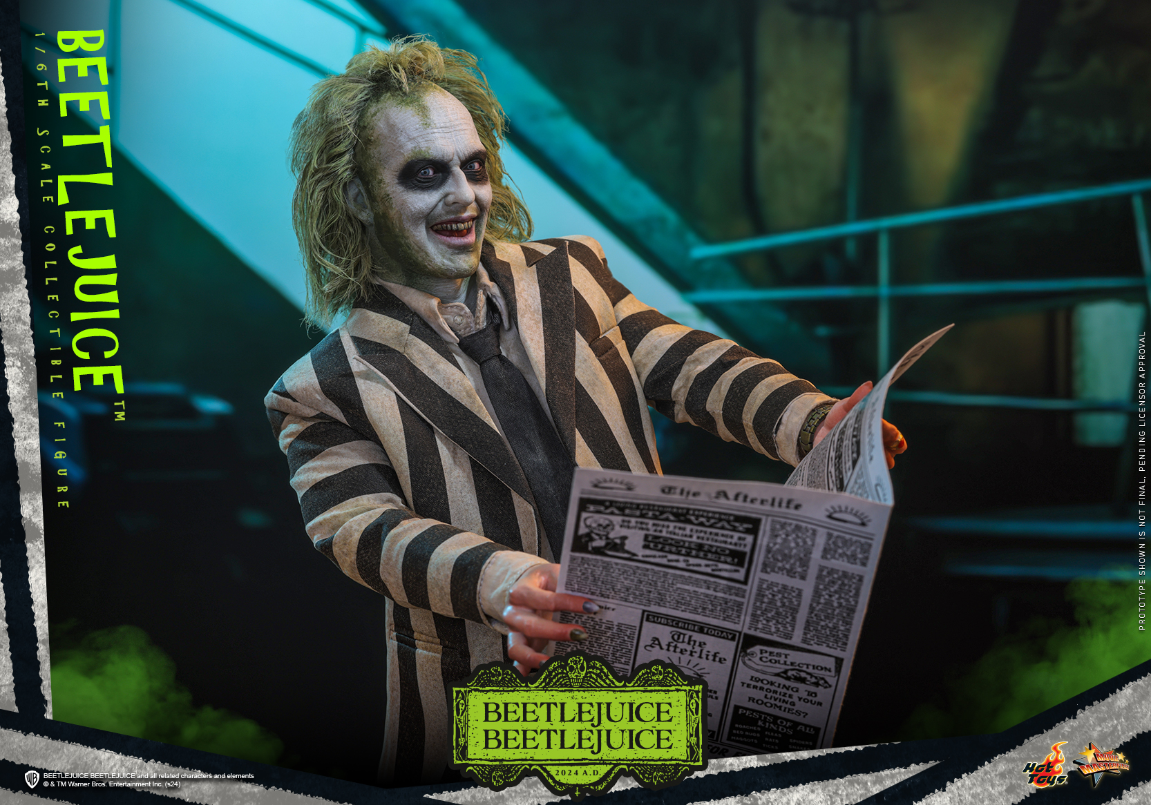 Hot Toys MMS767 Beetlejuice Beetlejuice - Beetlejuice