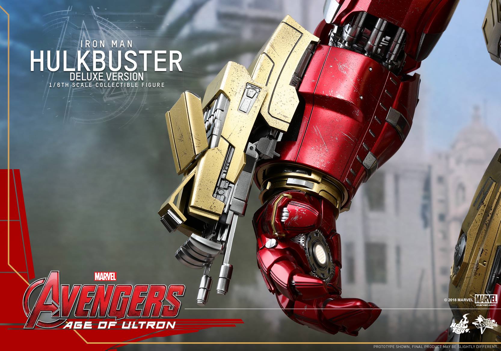 Hot Toys MMS510 AVENGERS AGE OF ULTRON - HULKBUSTER (DELUXE VERSION)