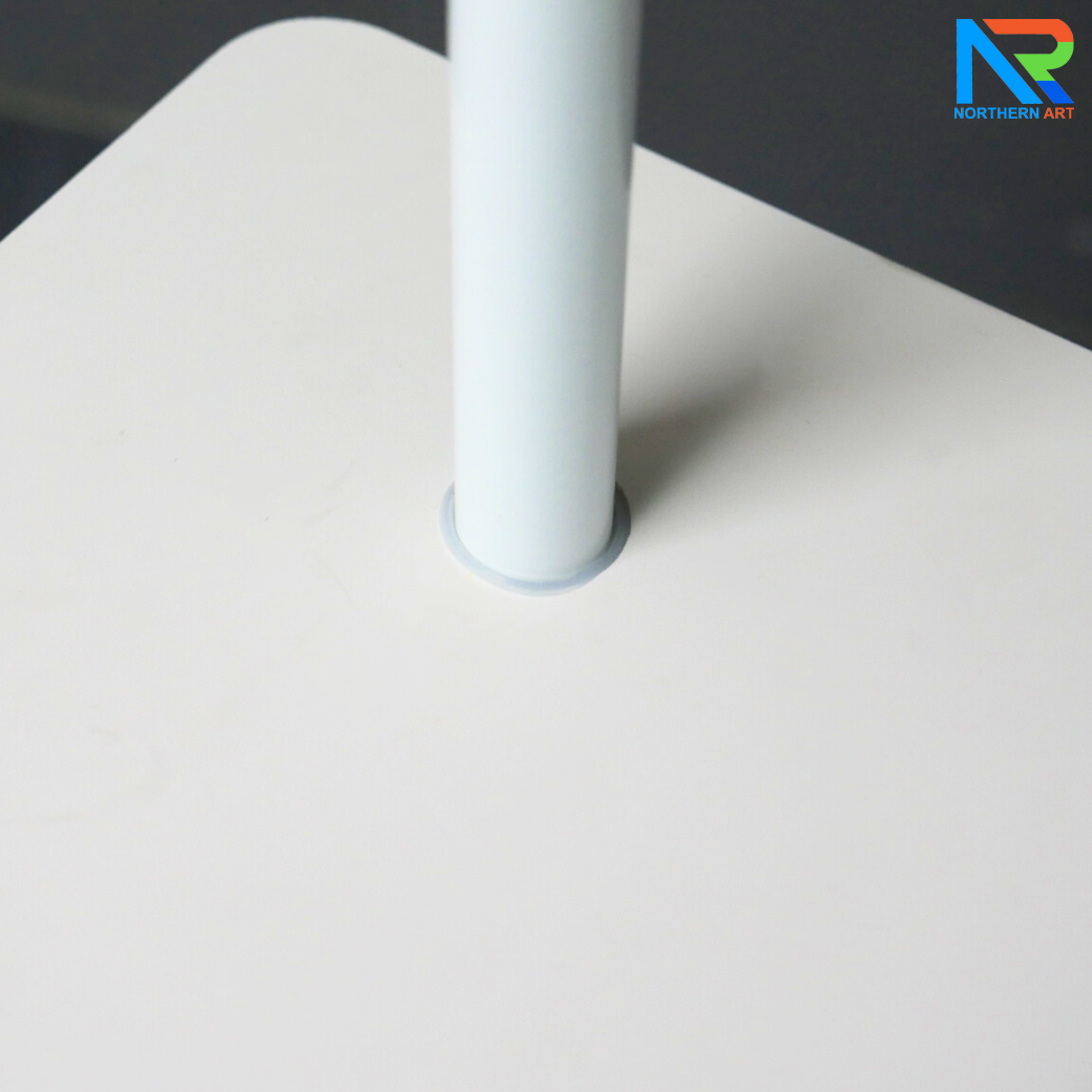 CLEARANCE SALE โต๊ะชงชิม รุ่นไม้ ขนาด (W)80 X (H)190-196 cm. ถอดประกอบได้ มีชั้นวางของ