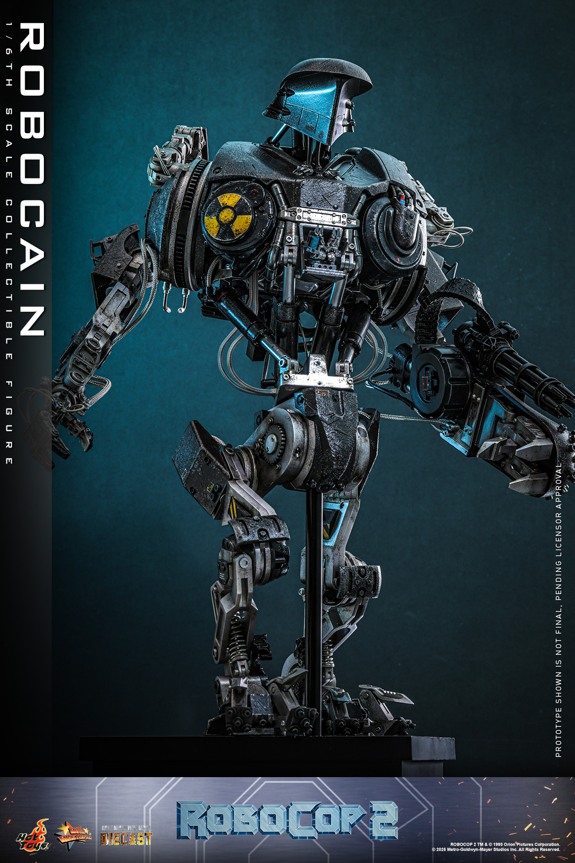 25/08/2568 Hot Toys MMS828D75 RoboCop 2 - RoboCain