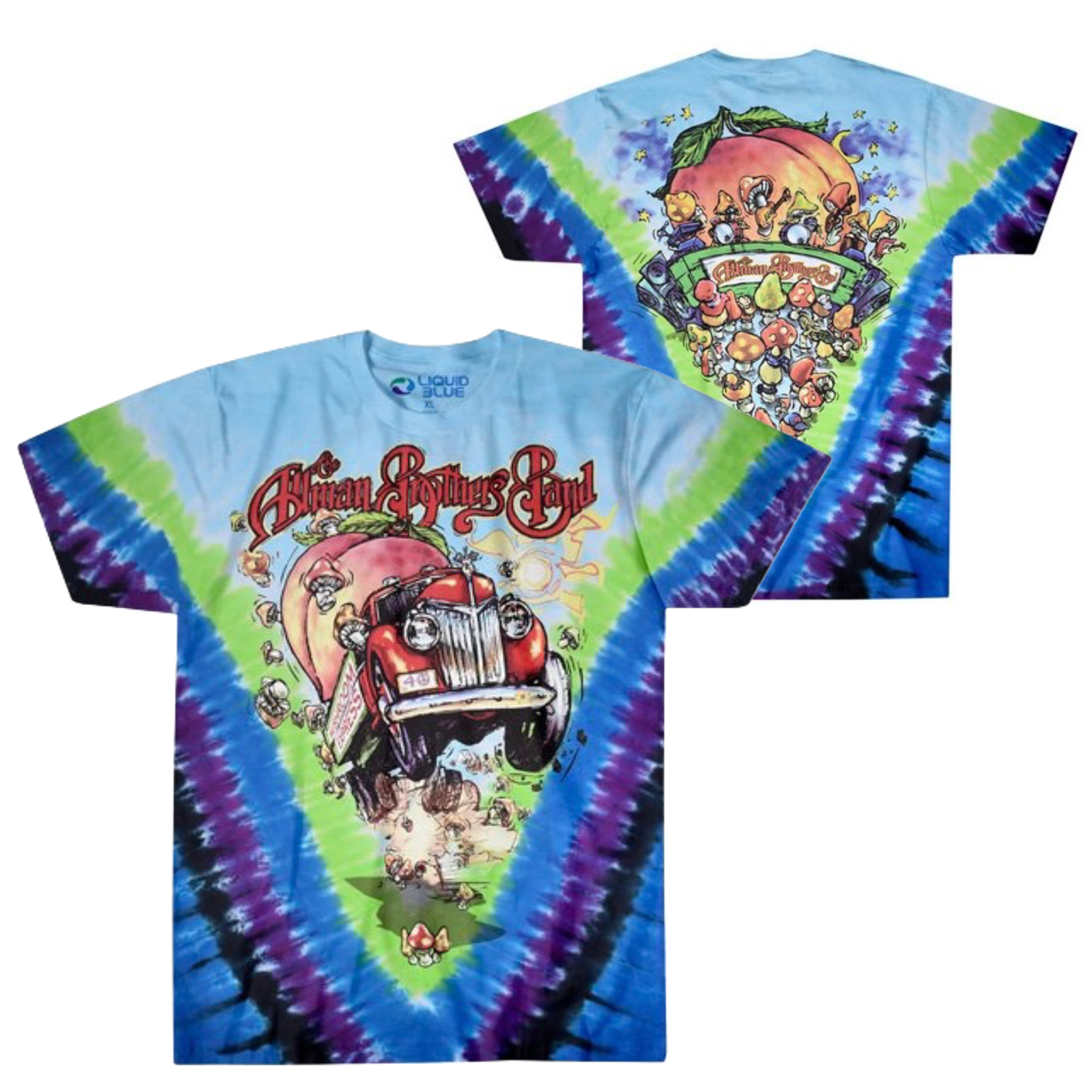 🇺🇸[PREORDER] เสื้อวง ALLMAN BROTHERS T-SHIRT รวมลายสุดฮิต ลิขสิทธิ์แท้ LIQUID BLUE จาก USA