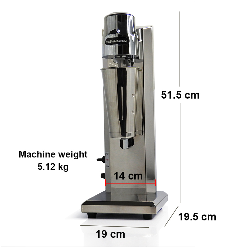 เครื่องมิลล์เชคไฟฟ้า 1 หัวปั่น 450 วัตต์ 1602-075