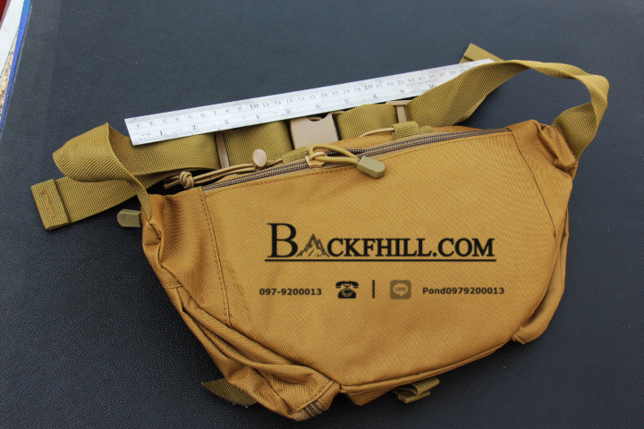 กระเป๋าคาดเอวสีน้ำตาล กระเป๋าคาดเอวทหาร กระเป๋าคาดเอวช่างกล้อง กระเป๋าคาดอก กระเป๋าทหาร กระเป๋าbiker กระเป๋ามอเตอร์ไซค์