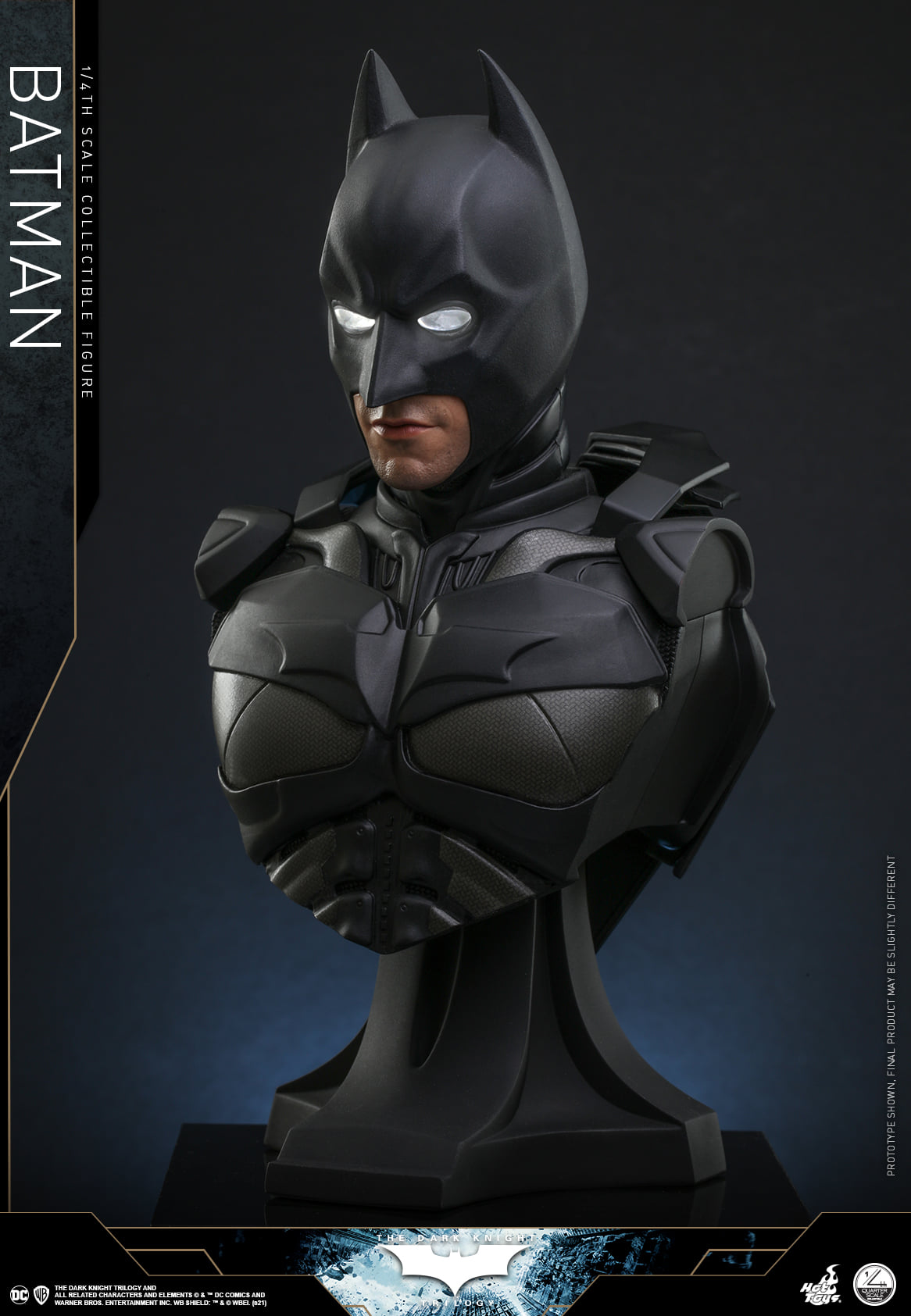 Hot Toys QS019 1/4 The Dark Knight Trilogy - Batman