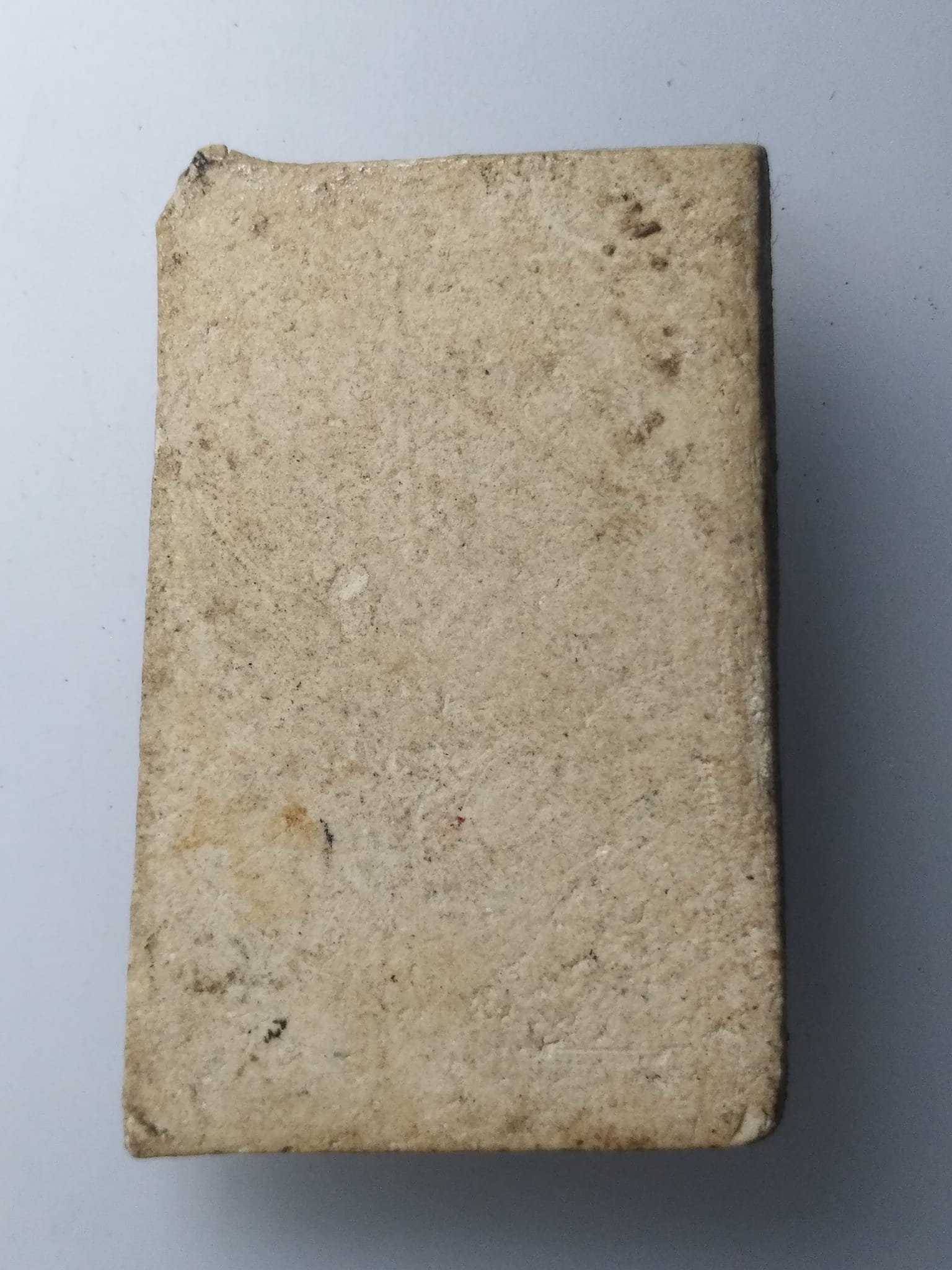 H351 พระสมเด็จหลวงปู่คำแสน คุณาลังกาโร(ครูบาคำแสน) วัดดอนมูล จ.เชียงใหม่ เนื้อผงพุทธคุณ จัดสร้างประมาณ ปี2510-20