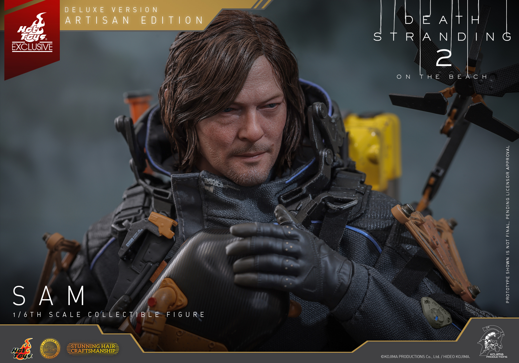 Hot Toys VGM77AE Death Stranding 2: On the Beach - Sam (Artisan Edition Deluxe Version) [Hot Toys Exclusive]