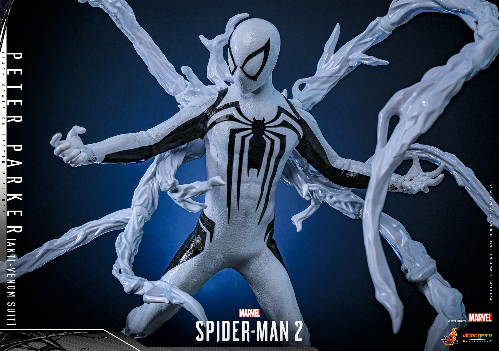 Hot Toys VGM69 Marvel's Spider-Man 2 - Peter Parker (Anti-Venom Suit)