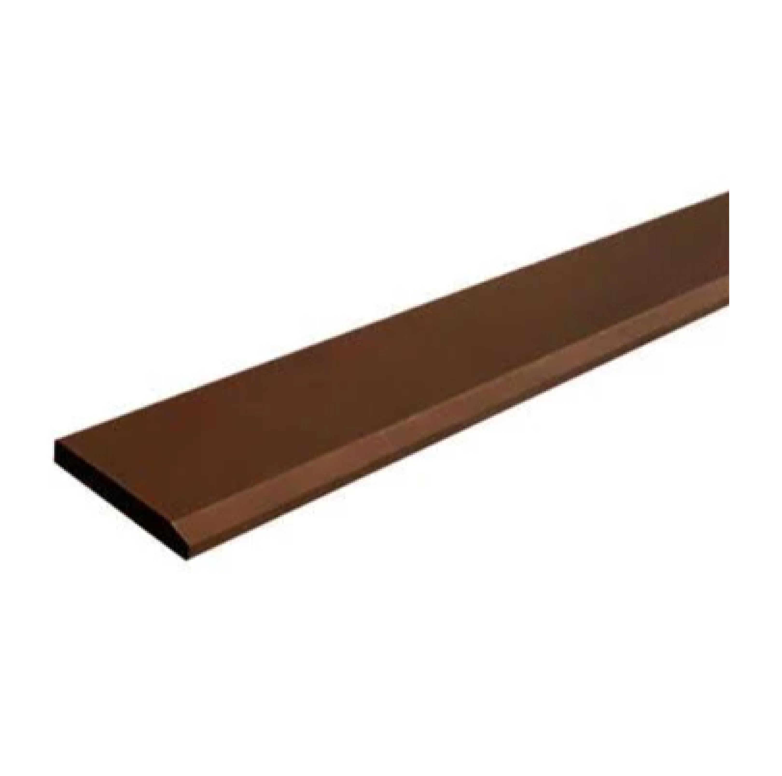 ไม้เชิงชาย หน้า 8 นิ้ว 16 มม. CONWOOD รุ่น ลายเสี้ยน ขนาด 20 x 305 x 1.6 ซม. สีสัก