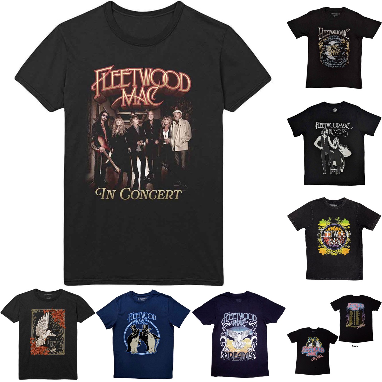 🇬🇧เปิด PREORDER เสื้อวง FLEETWOOD MAC T-SHIRT รวมแบบสุดฮิต ลิขสิทธิ์ของแท้ UK 🤘🔥