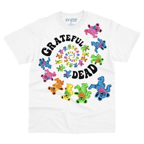 🇺🇸[PREORDER] เสื้อวง GRATEFUL DEAD T-SHIRT รวมลายสุดฮิต ลิขสิทธิ์แท้ LIQUID BLUE จาก USA