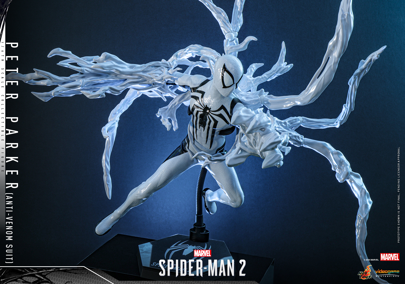 Hot Toys VGM69 Marvel's Spider-Man 2 - Peter Parker (Anti-Venom Suit)