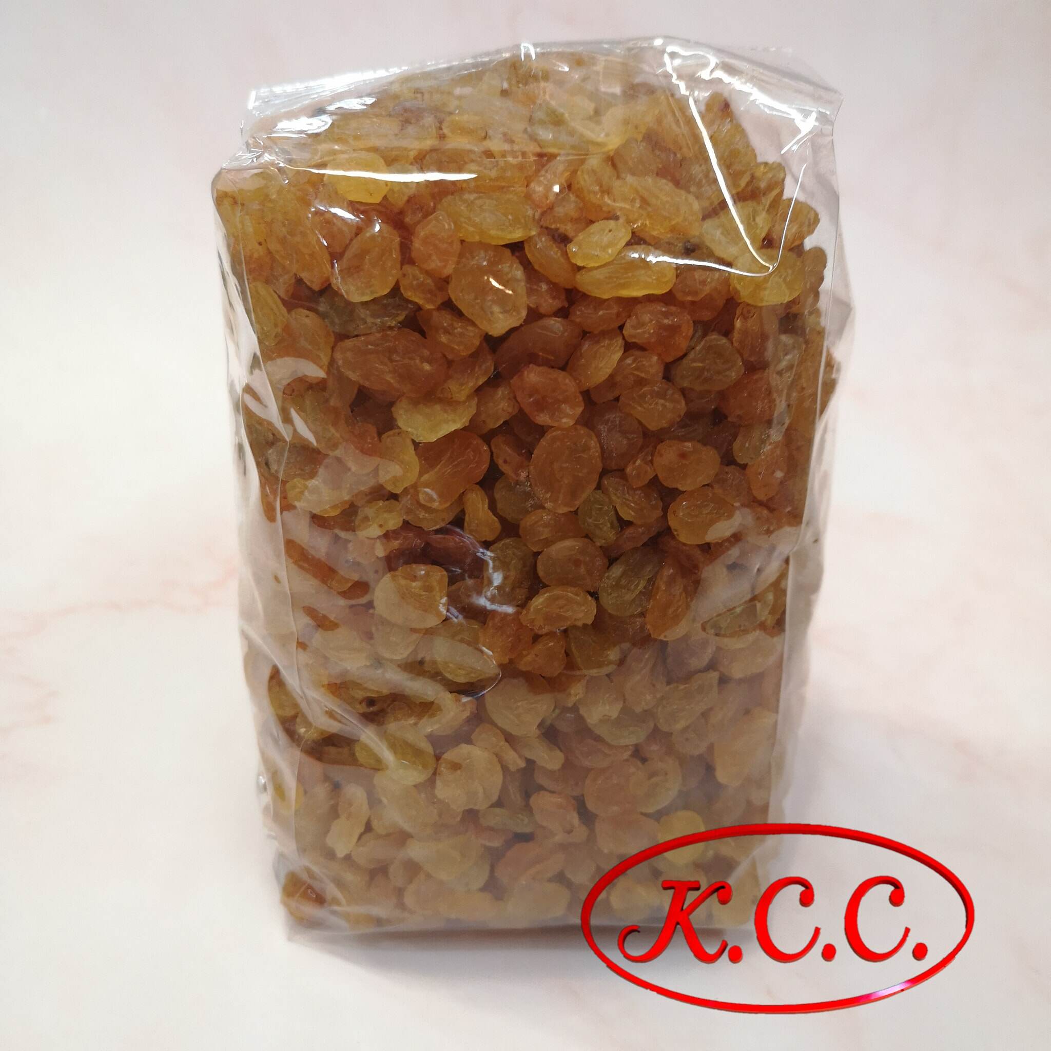 ลูกเกดเหลือง 1 กิโลกรัม (ลูกเกดทอง / ลูกเกดสีทอง) Yellow Raisin 1 kg.