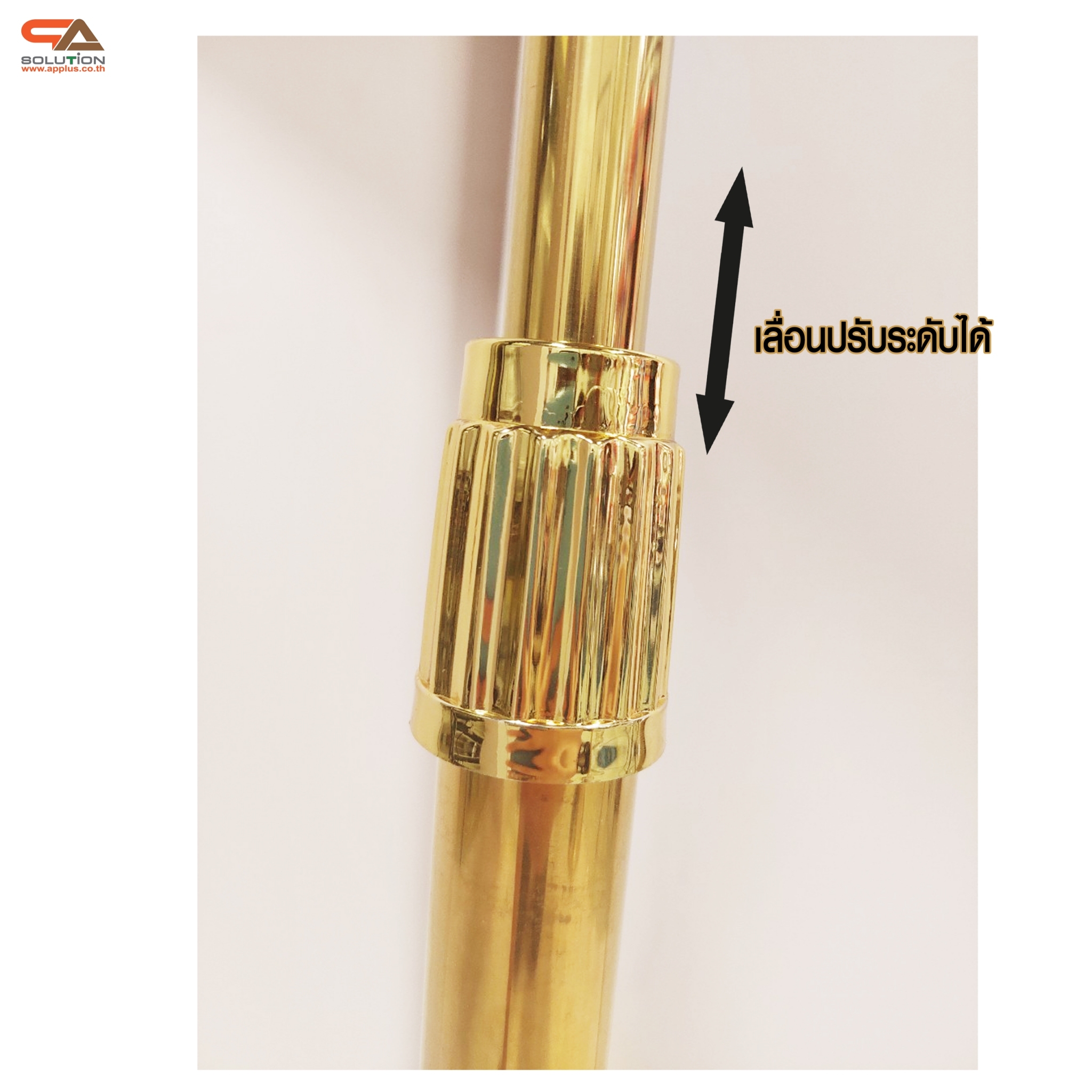 เช่าโปสเตอร์สแตนด์ สแตนเลสสีทอง ขนาด A3 แบบแนวตั้งหรือแนวนอน โชว์ภาพ2ด้าน สอดงานพิมพ์ด้านบน