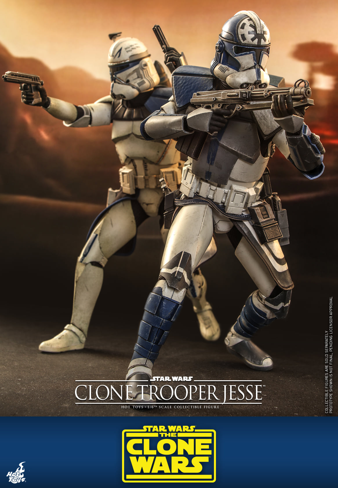 Hot Toys TMS064 1/6 Star Wars: The Clone Wars™ - Clone Trooper Jesse