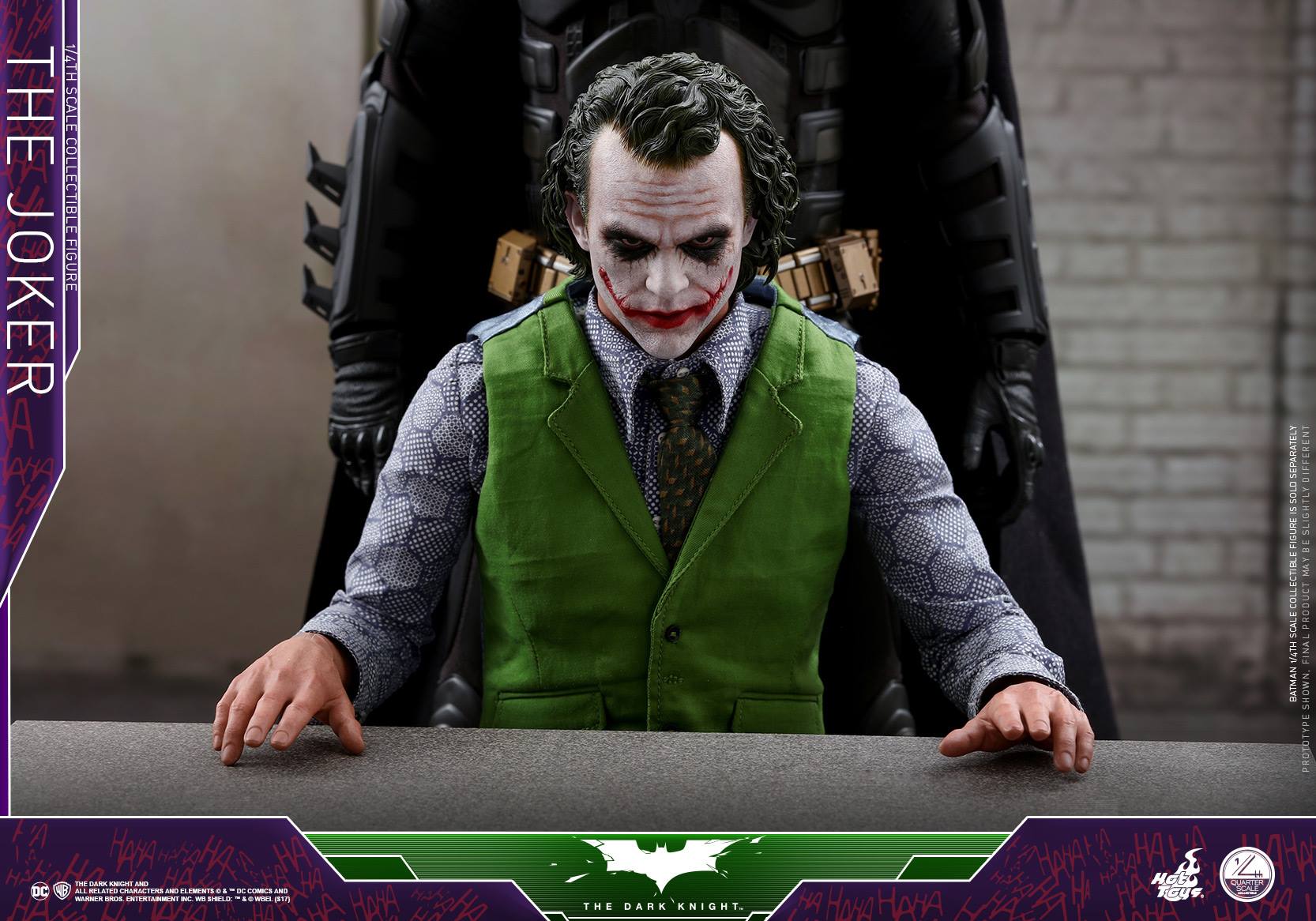 Hot Toys QS010 THE DARK KNIGHT 1/4 THE JOKER