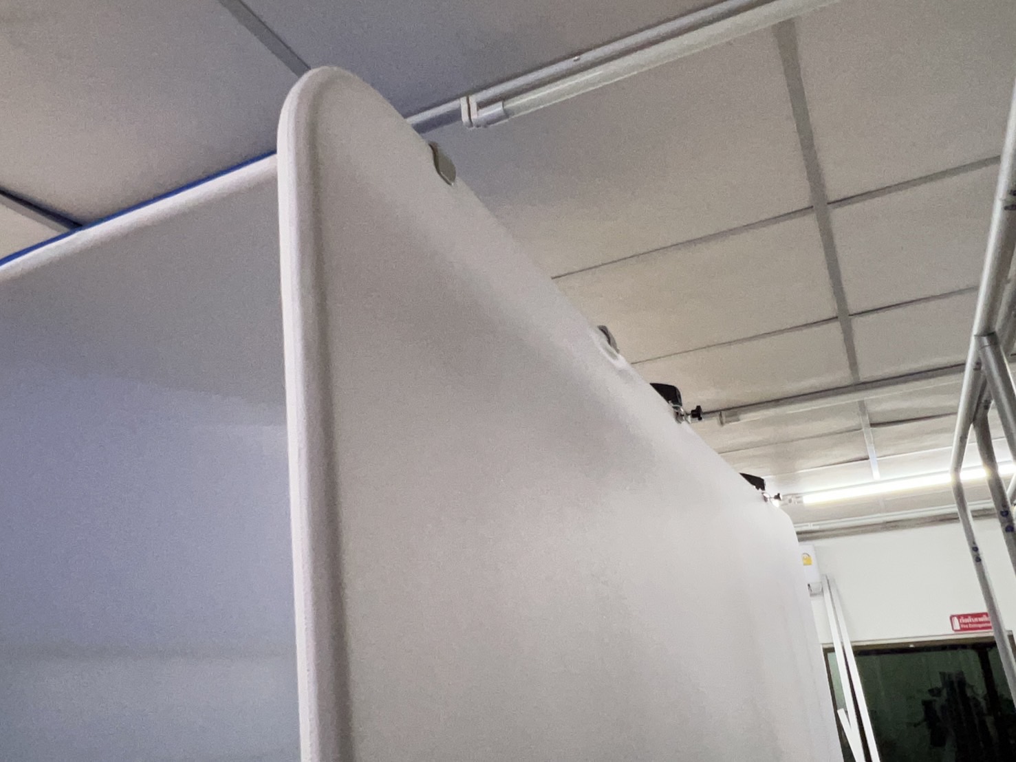 โคมไฟแบคดรอบ พร้อมขายึด รุ่น LED แสงสีขาว ใช้กับโครงแบคดรอบผ้า พร้อมAdaptor