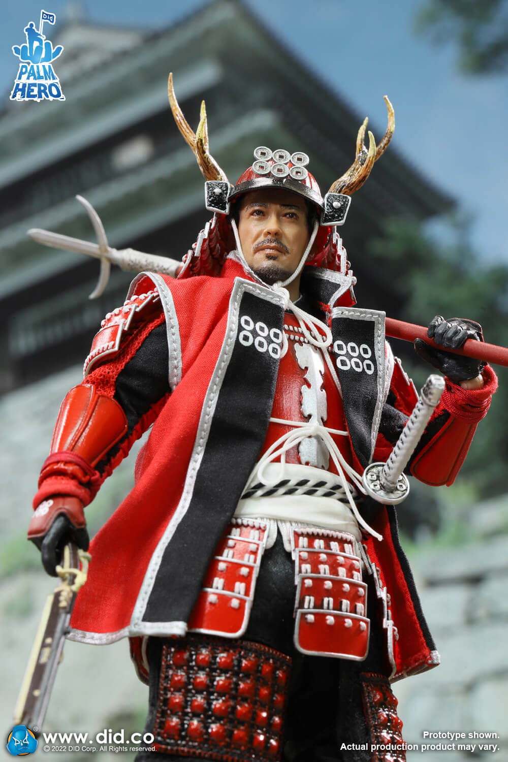 DID XJ80015 1/12 Palm Hero Japan Samurai Series - Sanada Yukimura