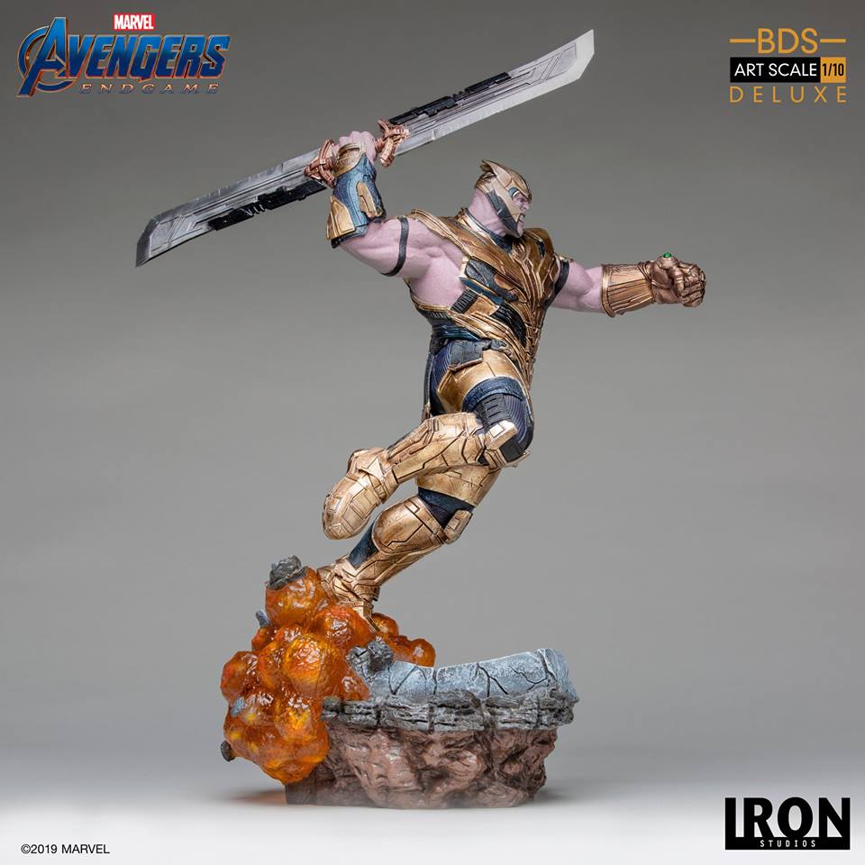 Iron Studios BDS Deluxe Art Scale 1/10 Avengers Endgame - Thanos