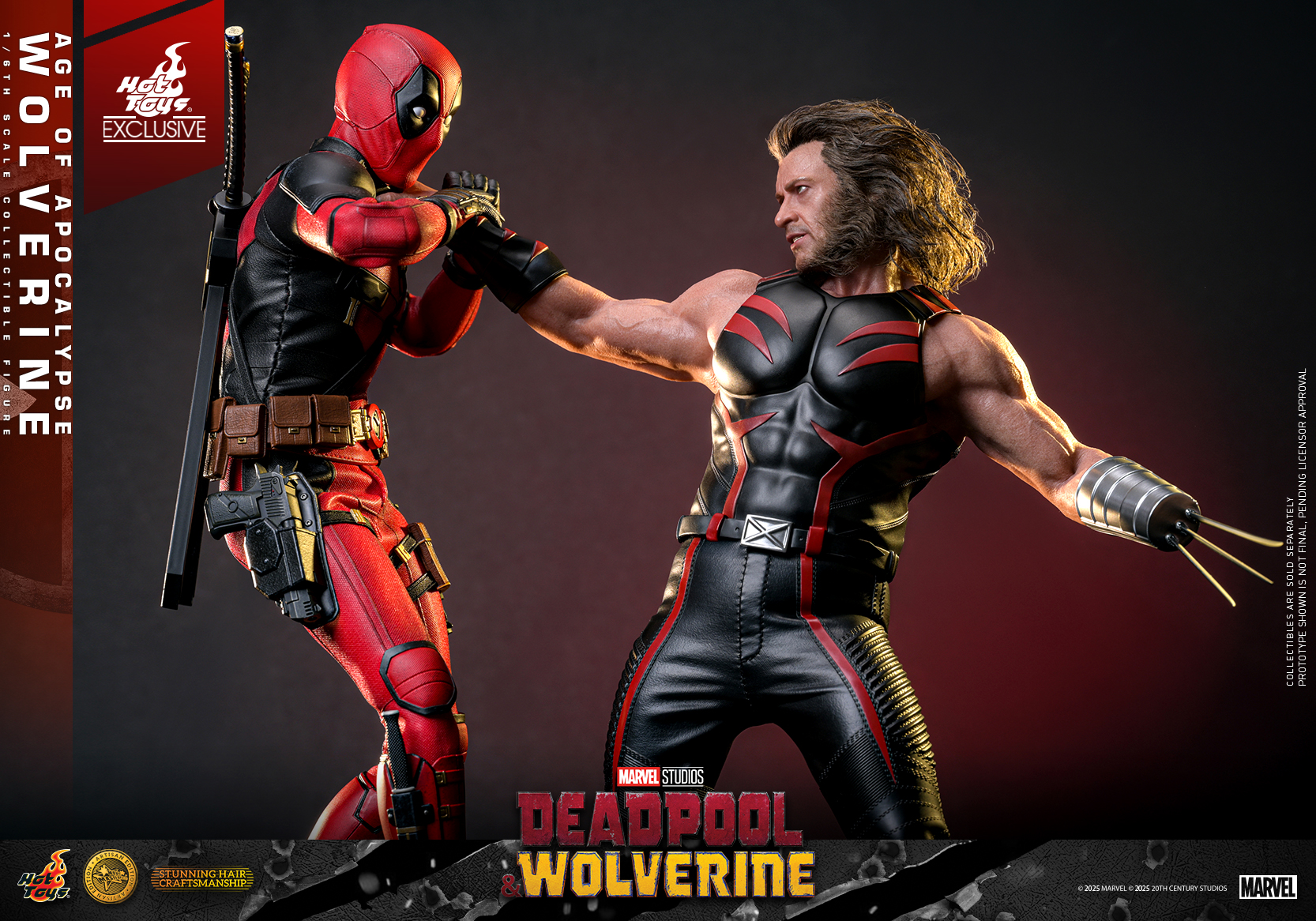 Hot Toys MMS819AE Deadpool & Wolverine - Age of Apocalypse Wolverine (Artisan Edition) [Hot Toys Exclusive]