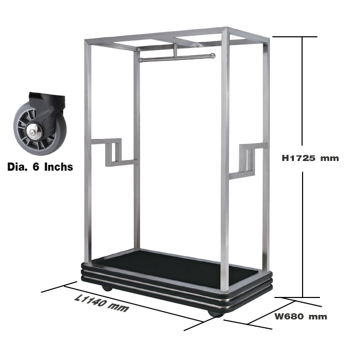 Luggage Trolley Modern style 1401-089