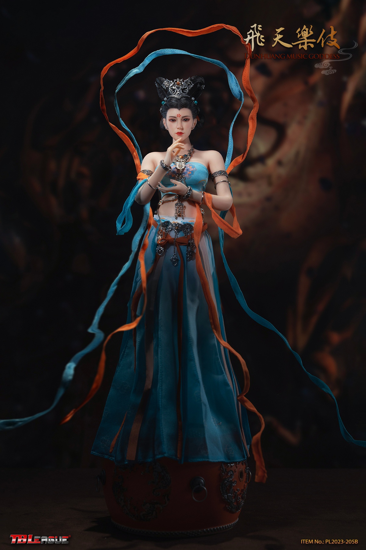 TBLeague PL2023-205B 1/6 Dunhuang Music Goddess (Blue)