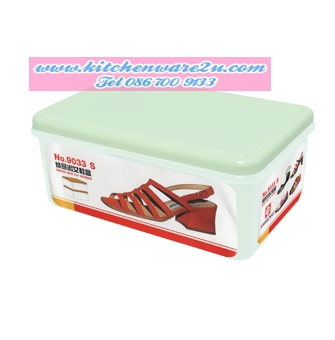 P00909 กล่องใส่รองเท้า สำหรับรองเท้า เด็ก และ ผู้หญิง (15 x 32 x 13 cm) No.9033S (ราคาส่งต่อ 12 ใบเฉลี่ย 60 บต่อใบ)