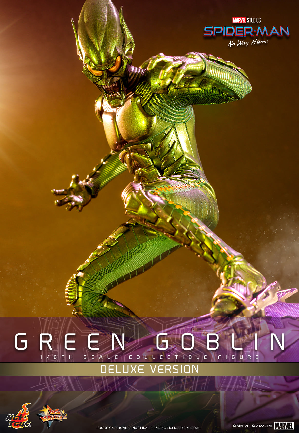 Hot Toys MMS631 1/6 Spider-Man: No Way Home - Green Goblin (Deluxe Version)