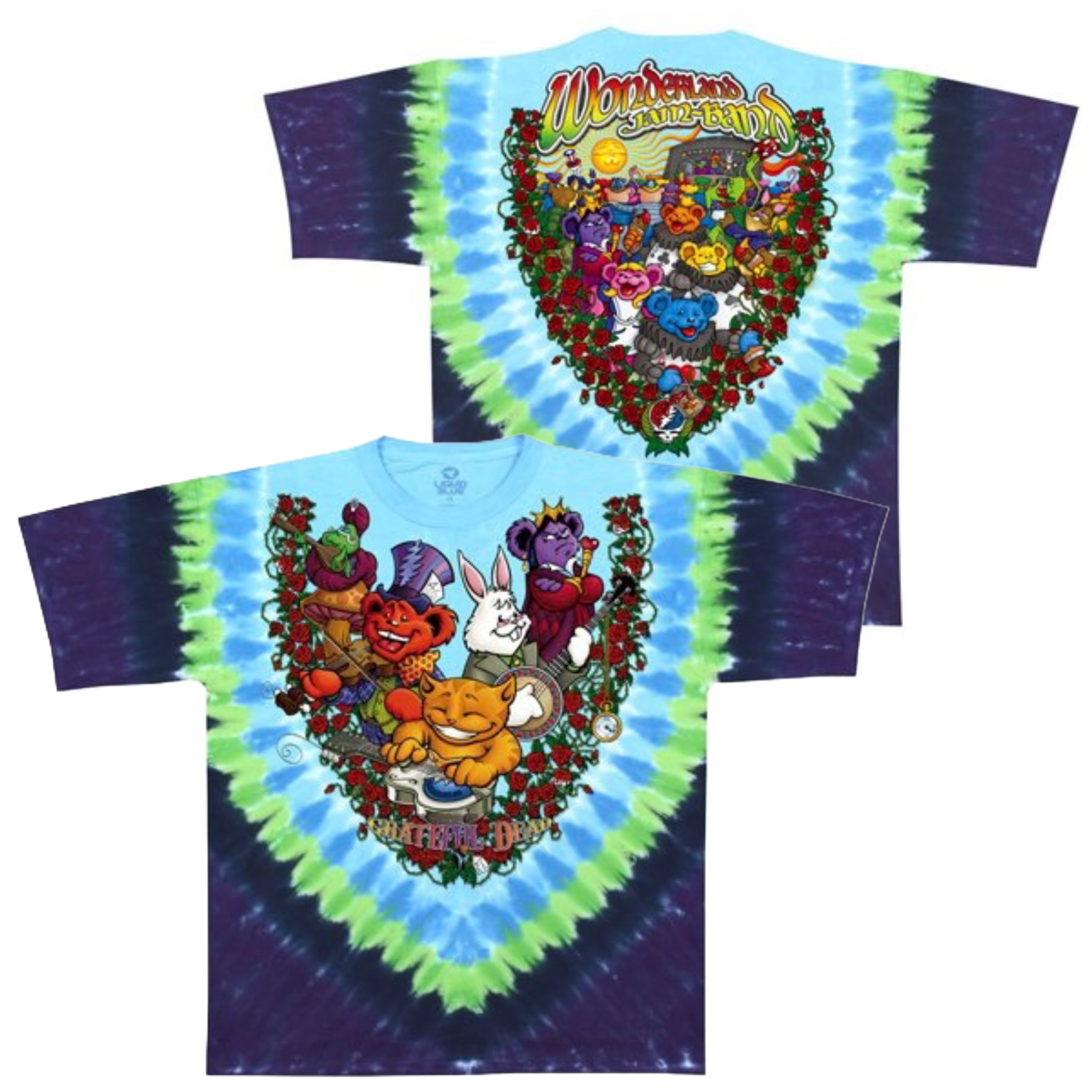 🇺🇸[PREORDER] เสื้อวง GRATEFUL DEAD T-SHIRT รวมลายสุดฮิต ลิขสิทธิ์แท้ LIQUID BLUE จาก USA