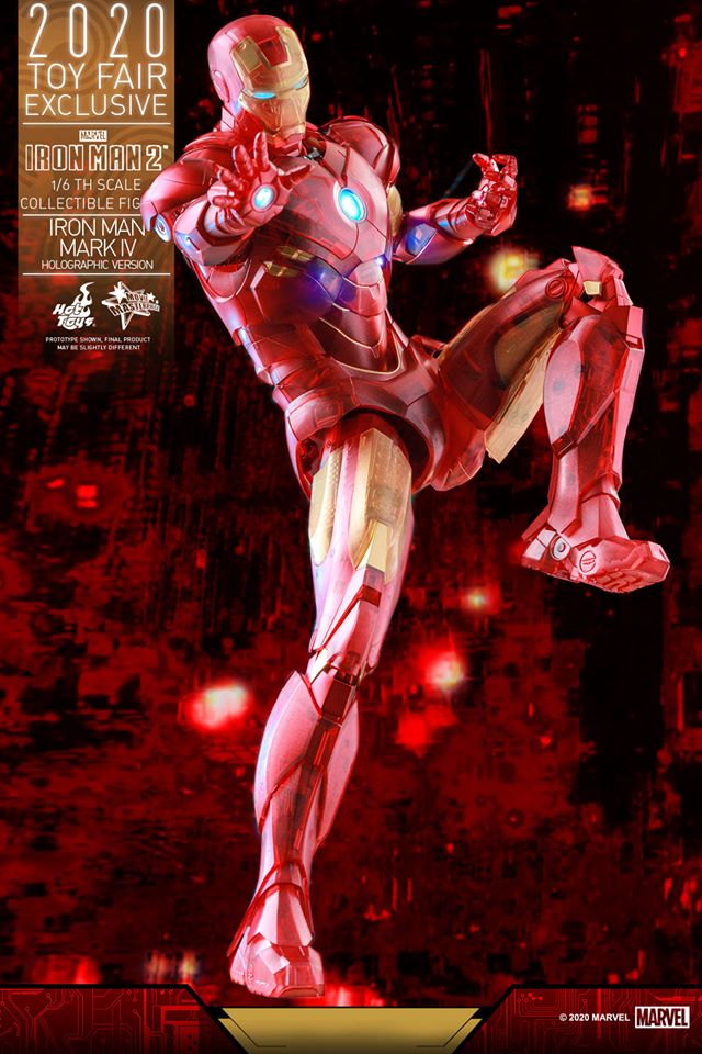 Hot Toys MMS568 IRON MAN 2 - IRON MAN MARK IV (HOLOGRAPHIC VERSION)