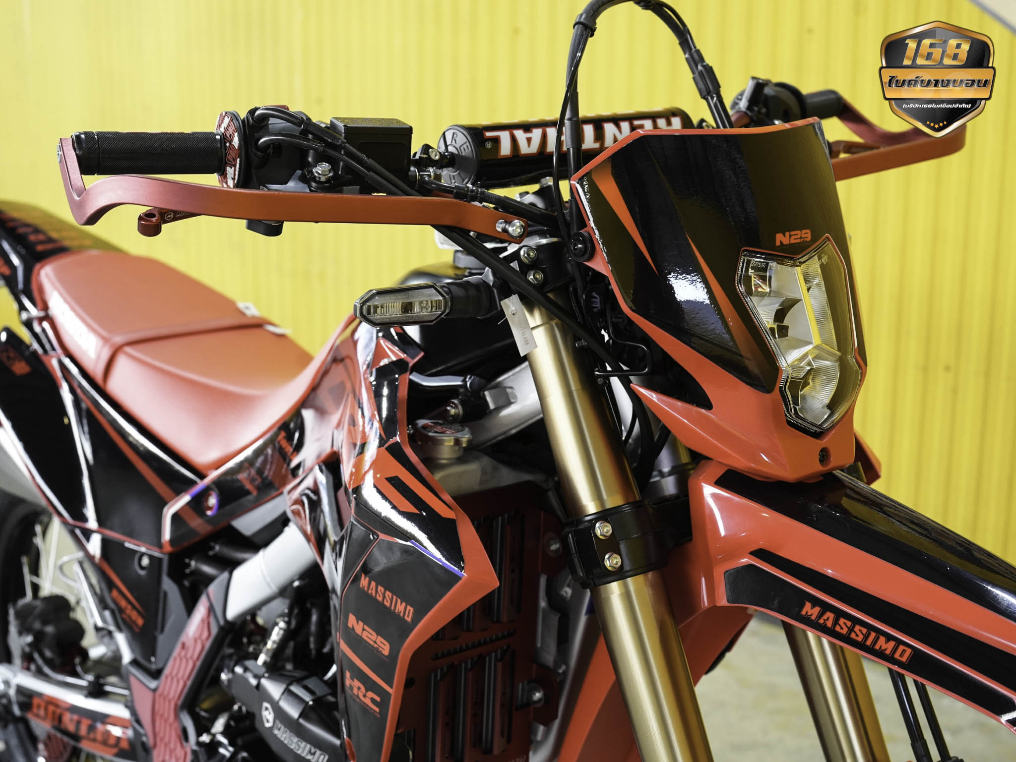 NEW Honda CRF300 L 2025 (รถป้ายเเดงเเต่งให้ครบ สด-ผ่อน )