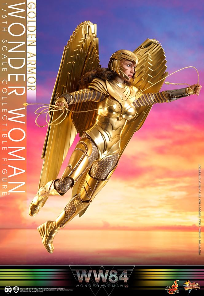 Hot Toys MMS577 Wonder Woman 1984 - Golden Armor Wonder Woman