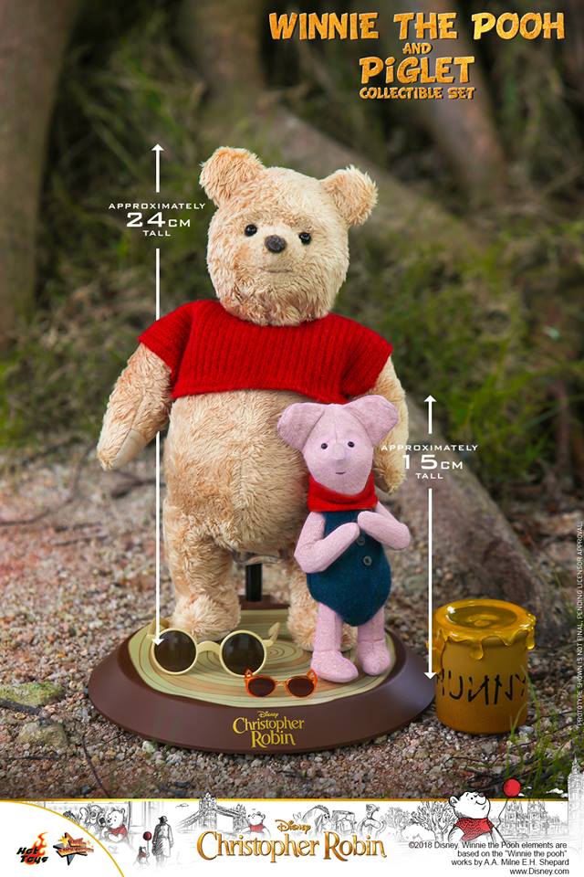 Hot Toys MMS503 CHRISTOPHER ROBIN - WINNIE THE POOH AND PIGLET